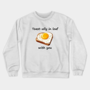 Egg Fried Yummy Kawaii Bread Sandwich Toast Vintage Since Retro Crewneck Sweatshirt